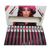 Huda Beauty Matte Gloss - 12 Pcs